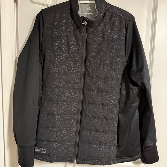 Adidas Men's Black Performance Jacket - Picture 1 of 9
